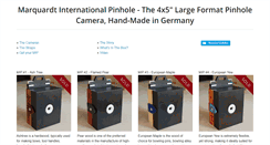 Desktop Screenshot of internationalpinhole.com